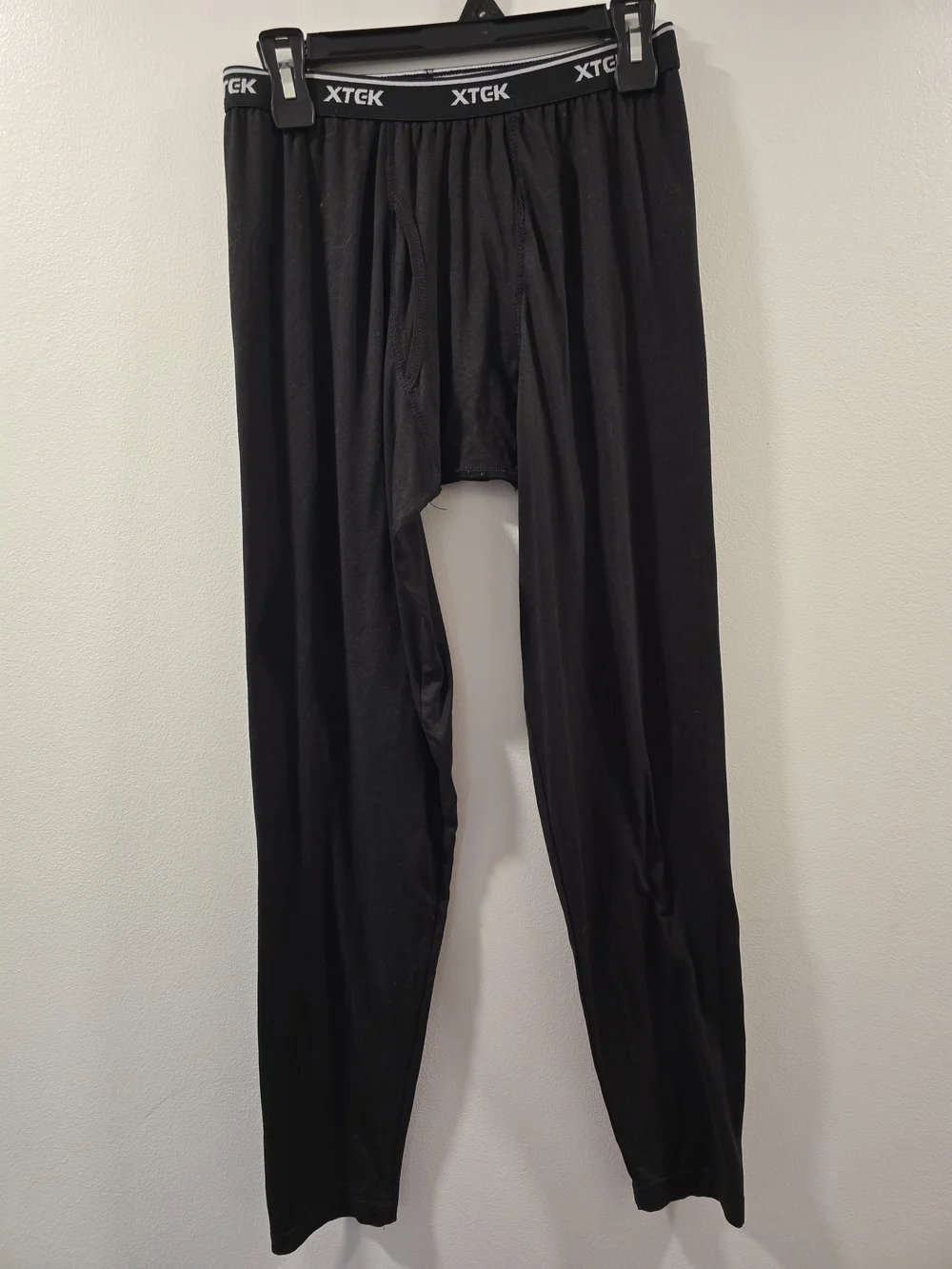 Men's Black Performance Base Layer Top & Bottom Set